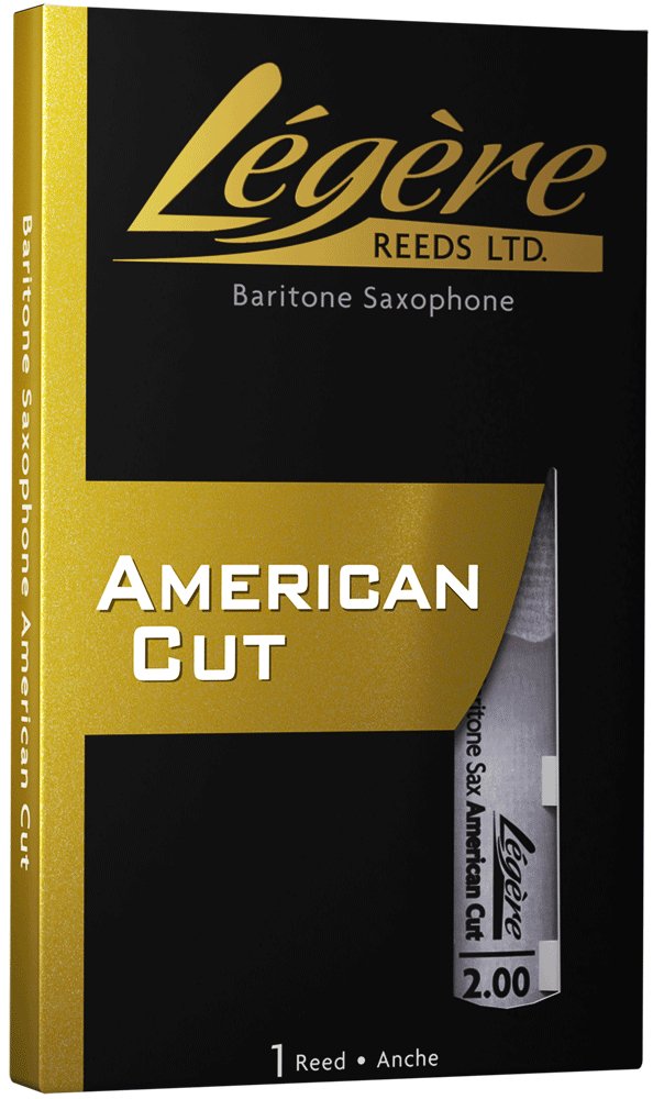 Legère American Cut バリトンサックスリード　3 Baritone Saxophone American Cut - 2.00 | Légère Reeds